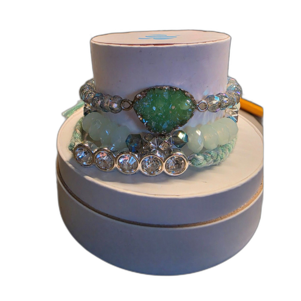 Bomb Party "All the Feels" Bracelet Summer Stack